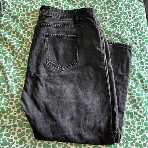 Shein Curve Black Ripped Jeans 3XL(18)